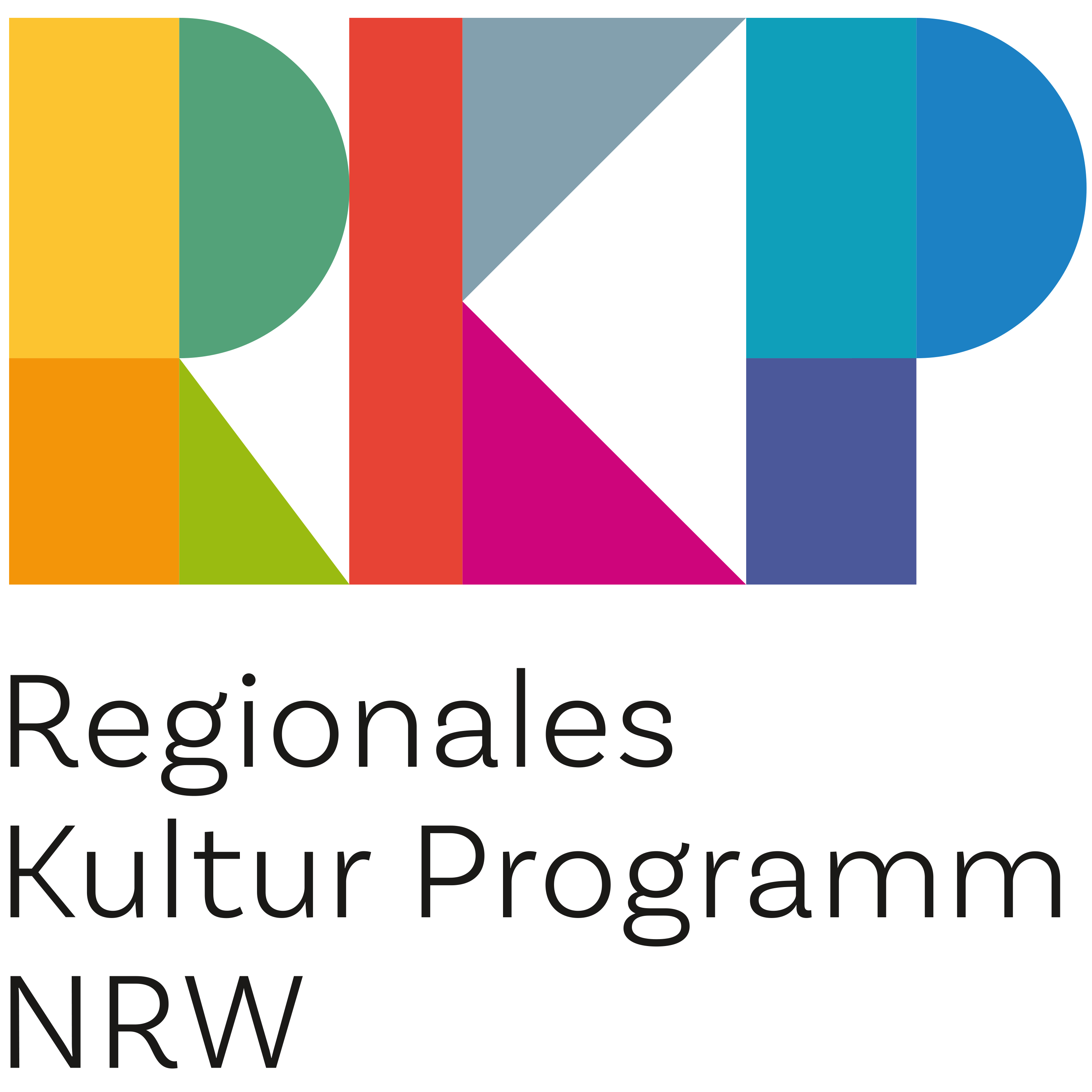 Logo des regionalen Kulturprogramms NRW